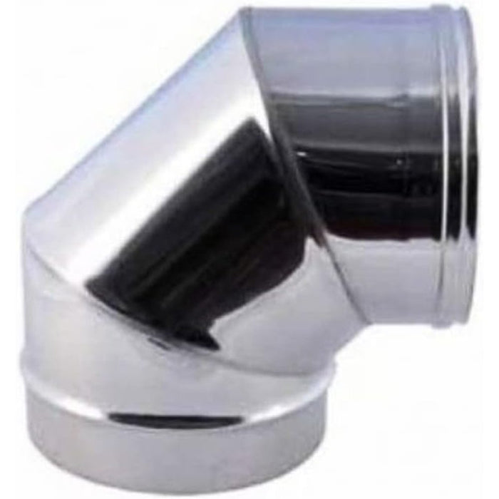 Aisi304 tuyau de chemin e courb  90  en acier inoxydable pour po