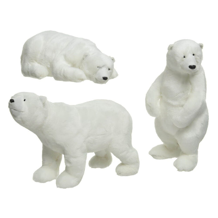 ORSO POLARE IN PLASTICA 13X15X26 CM ASSORTITO PREZZO CAD UNO