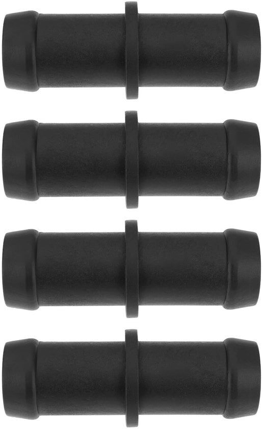 Connettore per fluido refrigerante 4 pezzi - 18mm ID - Materiale duraturo - Connettore impermeabile - Adatto per autoveicoli - Alta durata - Connettore per tubo