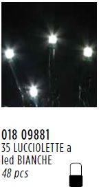 EG 35 LUCCIOLETTE LED BIANCHE MT3,40