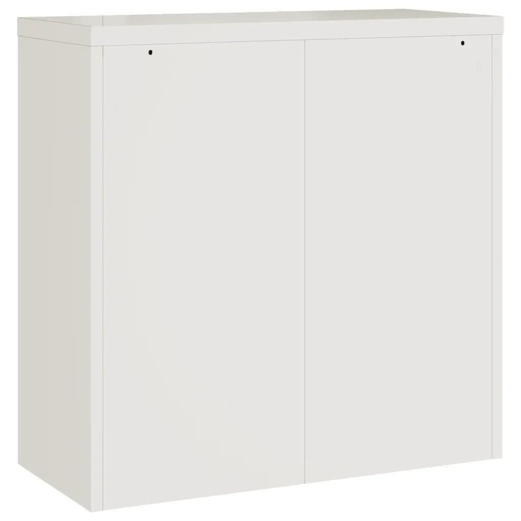 Armadio Classificatore Bianco 90x40x130 cm in Acciaio 3188311
