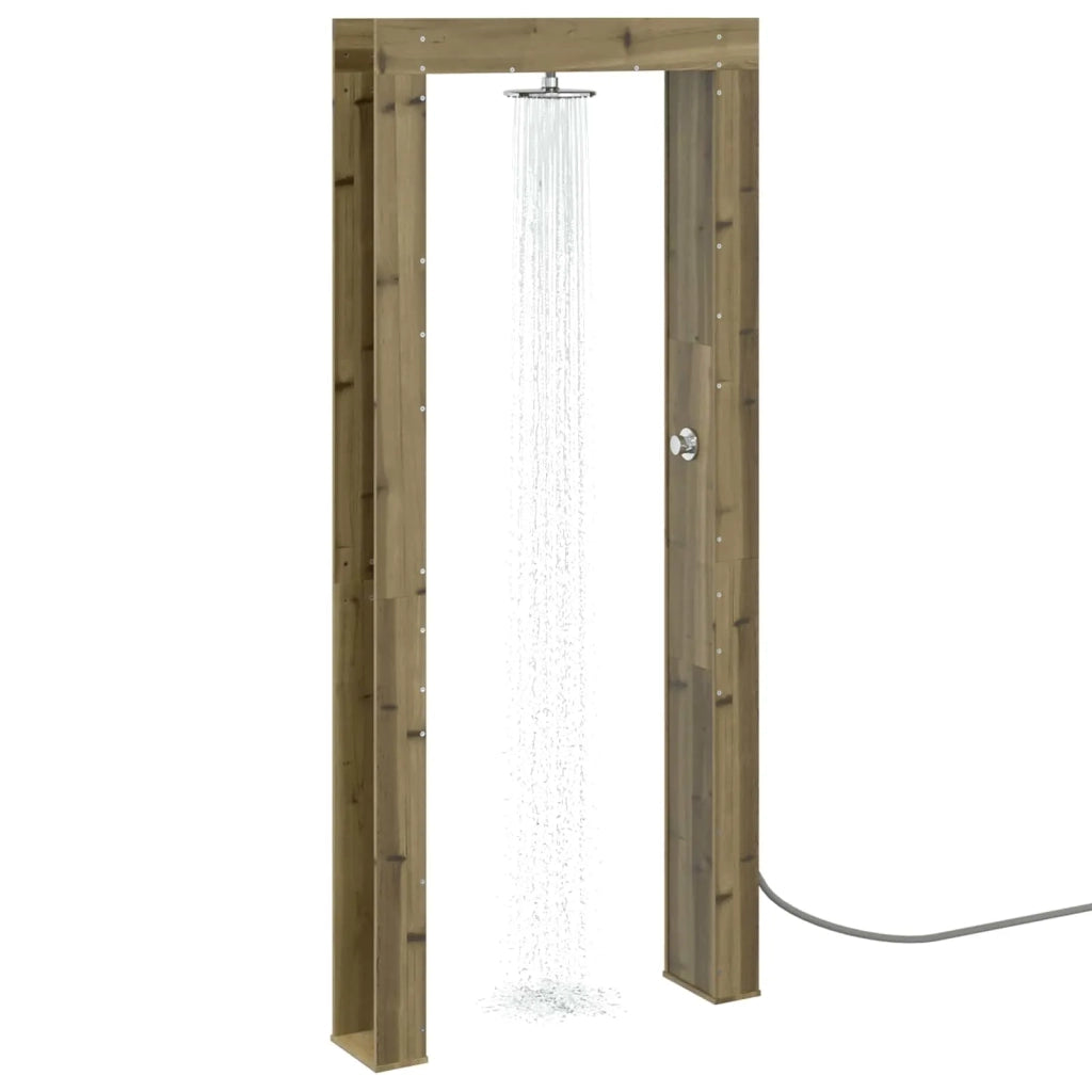 Doccia da esterno 226 cm Naturale 886339