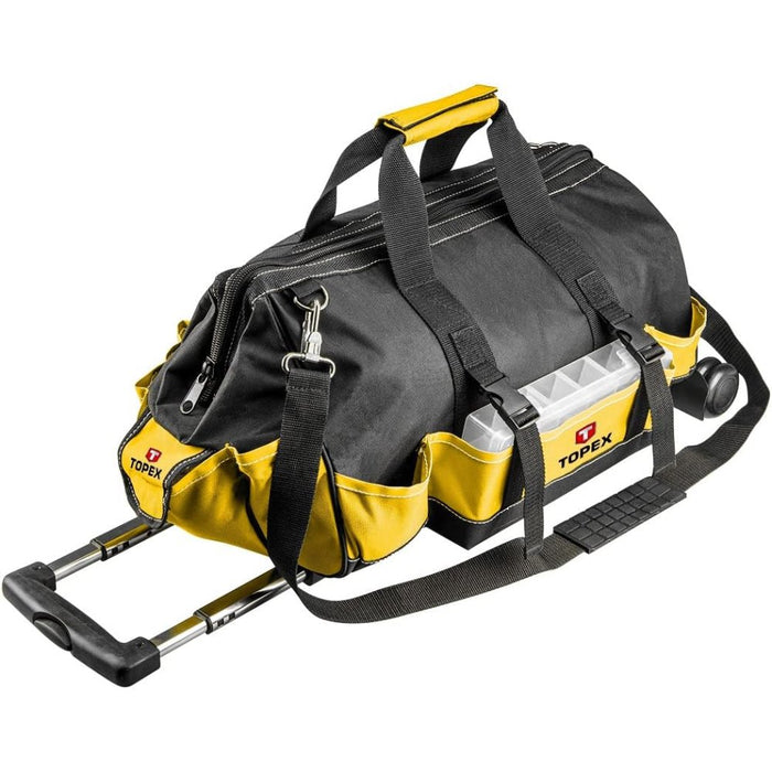 Topex 79r449 borsa porta utensil ili con ruote e impugnatura tele