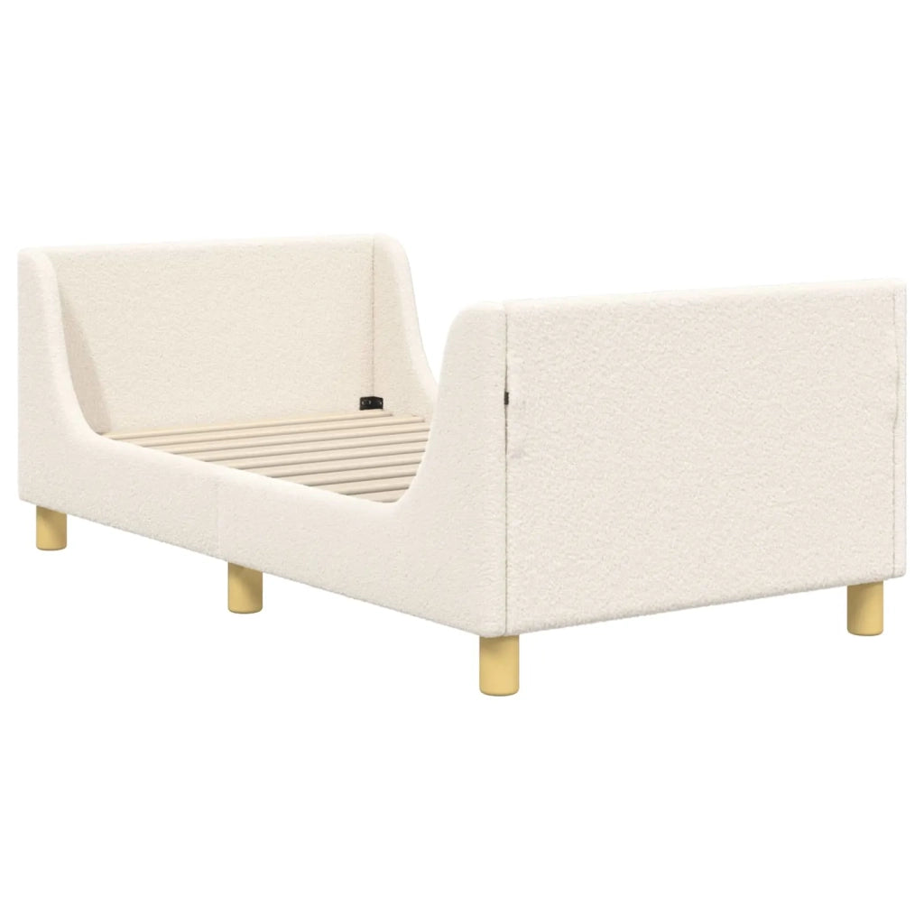 Struttura letto bambini con testata Crema 80 x 160 cm 42010854
