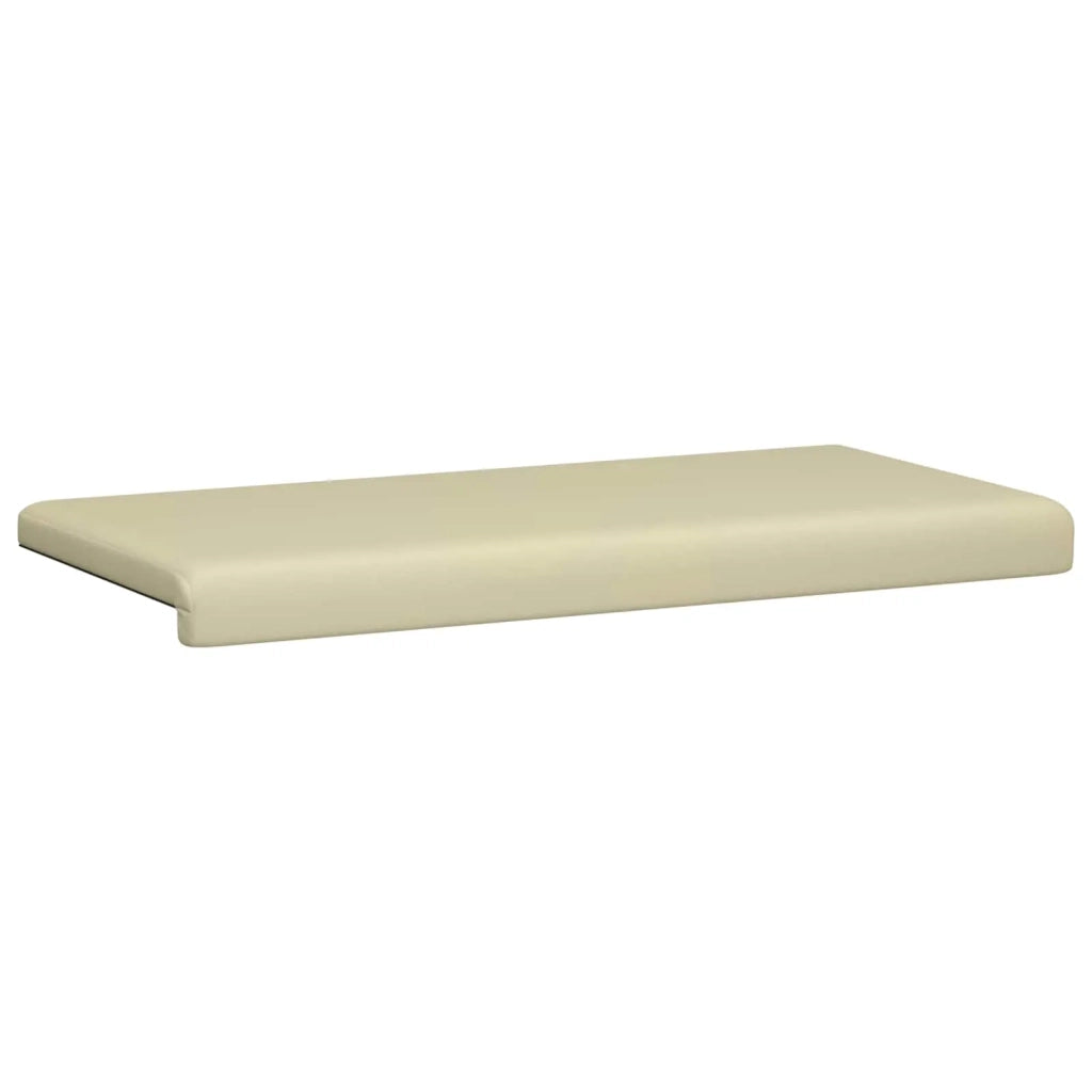 Cuscino per panchina Similpelle Crema Profondità 35 cm 42043265