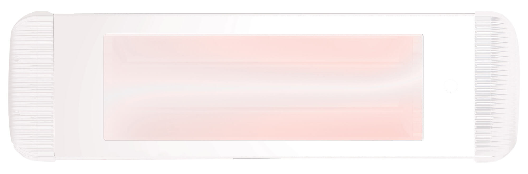 Stufa Elettrica ad Infrarossi 80x25x7,5 cm da Parete 1800W Moel Aaren Bianco