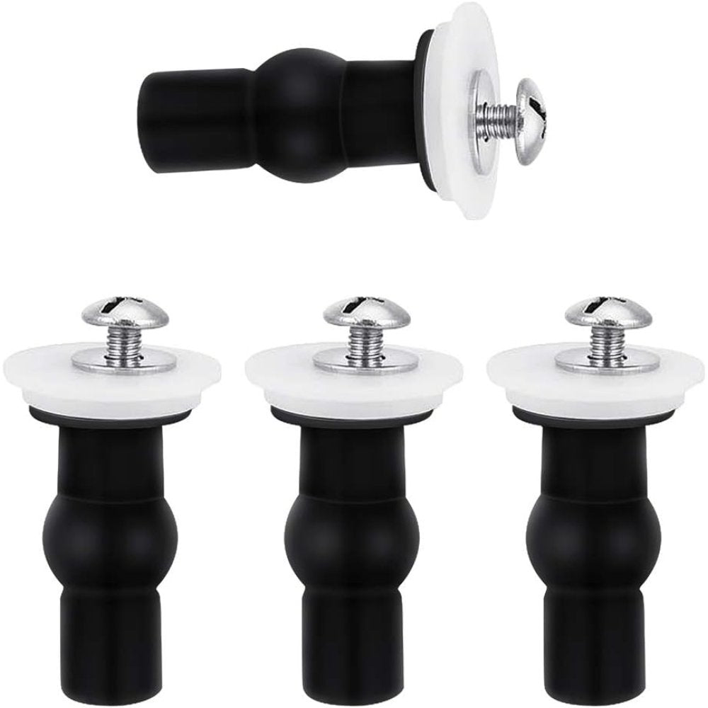 4 pezzi cerniera di fissaggio fori ciechi 14mm sedile wc vite di