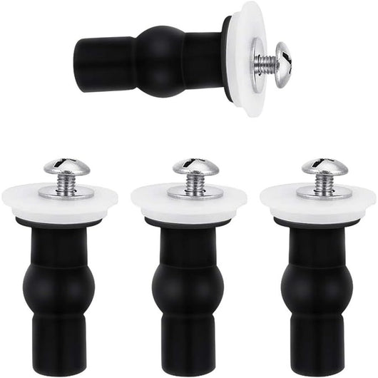 4 pezzi cerniera di fissaggio fori ciechi 14mm sedile wc vite di