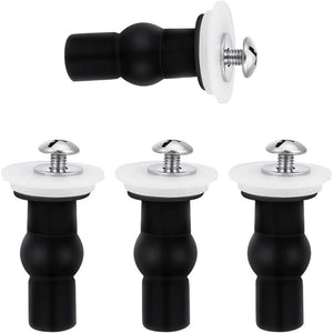 4 pezzi cerniera di fissaggio fori ciechi 14mm sedile wc vite di