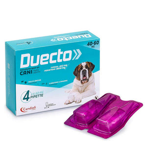 Candioli Duecto Spot On 4 Pipette Cani da 40 kg a 60 kg