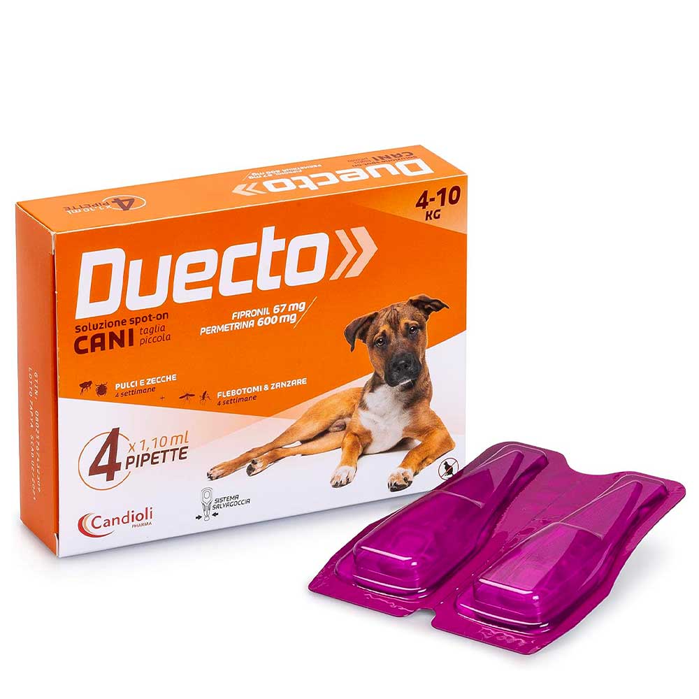 Candioli Dog Duecto Spot-On 4-10 kg