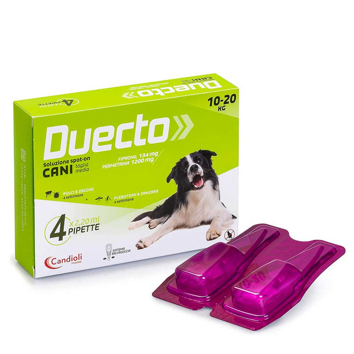 Candioli Dog Duecto Spot-On 10-20 kg