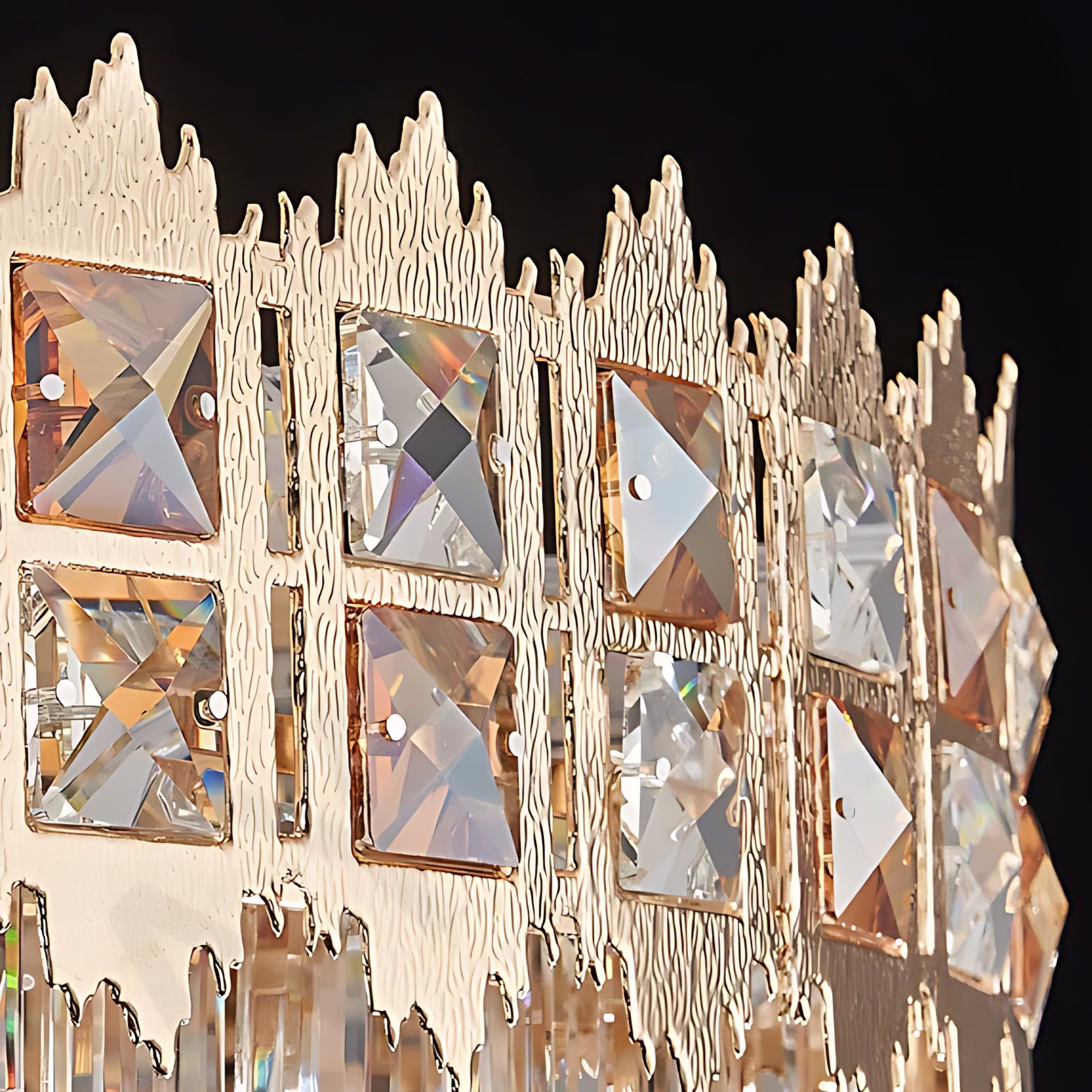 Lampada Cristal G049-cp 60cm