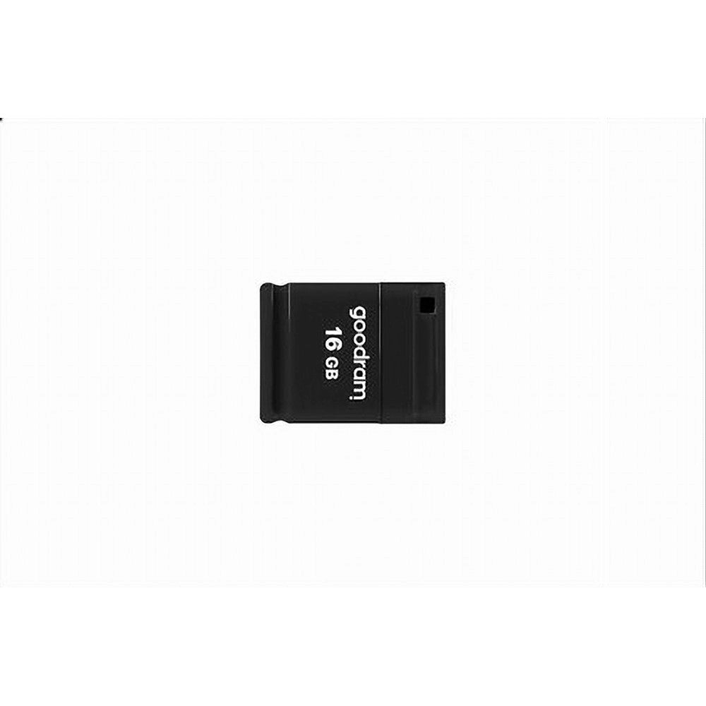 Trade Shop - Nano Pendrive Chiavetta Di Memoria Usb Tipo A Upi2 16 Gb Usb 2.0 Nera Upi2-16gb -