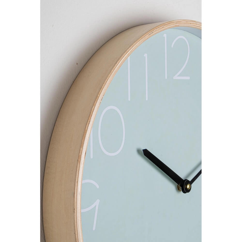 Orologio da Parete Rotondo in Legno Stile Nordico 41 cm - BRILLO