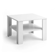 Vicco Tavolino da salotto Bianco 60 x 60 cm
