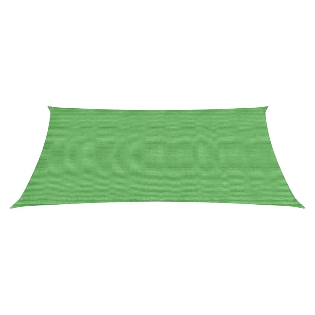 Vela ombreggiante 160 g/m² verde chiaro 5 x 6 m HDPE 02_0009398