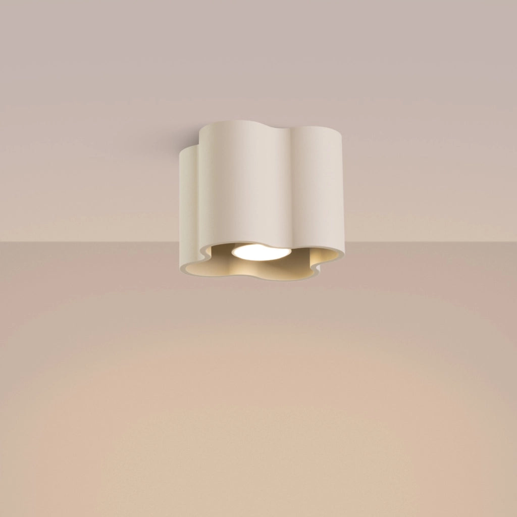 Plafoniera OVIO 1 beige GU10