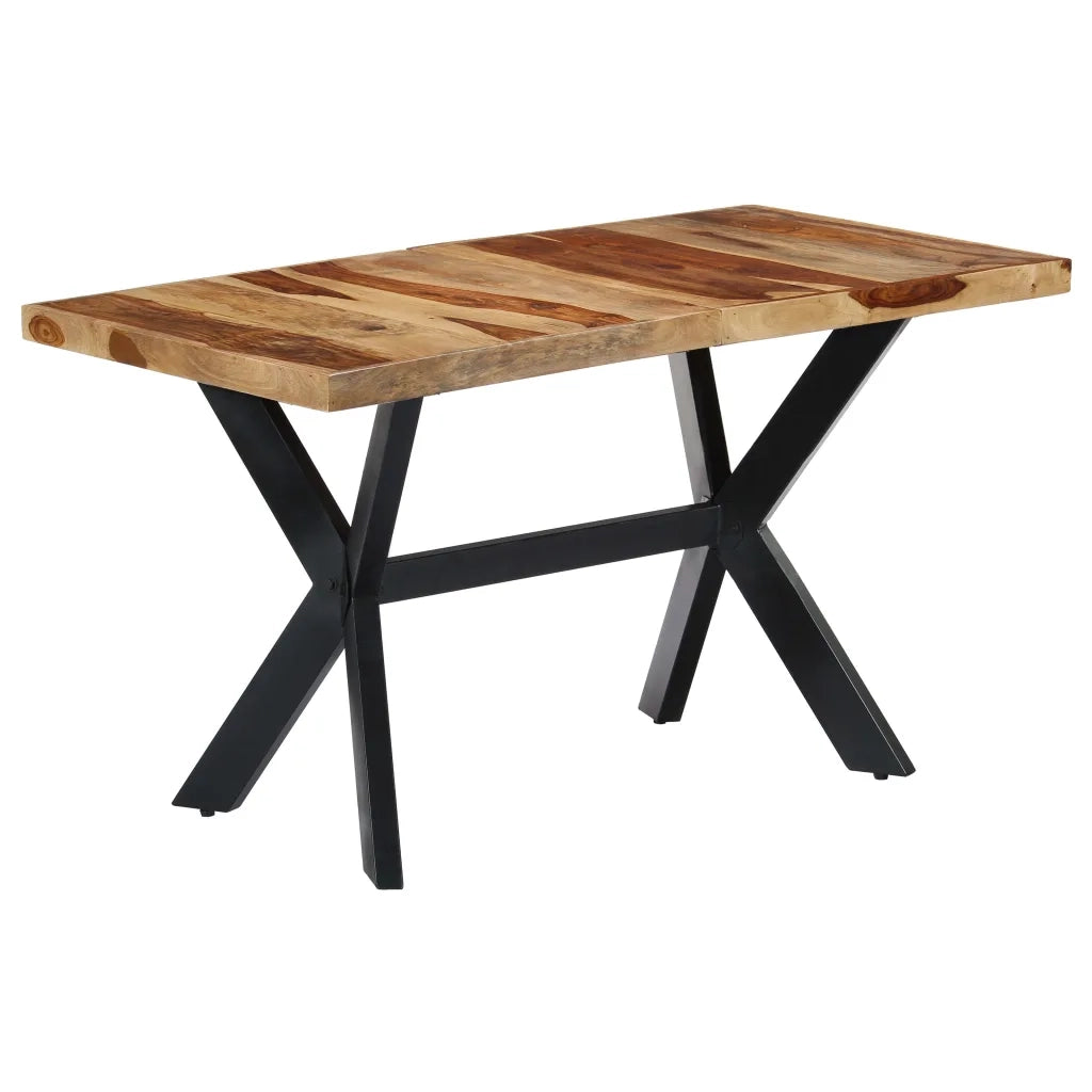 Tavolo da Pranzo | Tavolo da cucina 140x70x75 cm in Legno Massello di Acacia