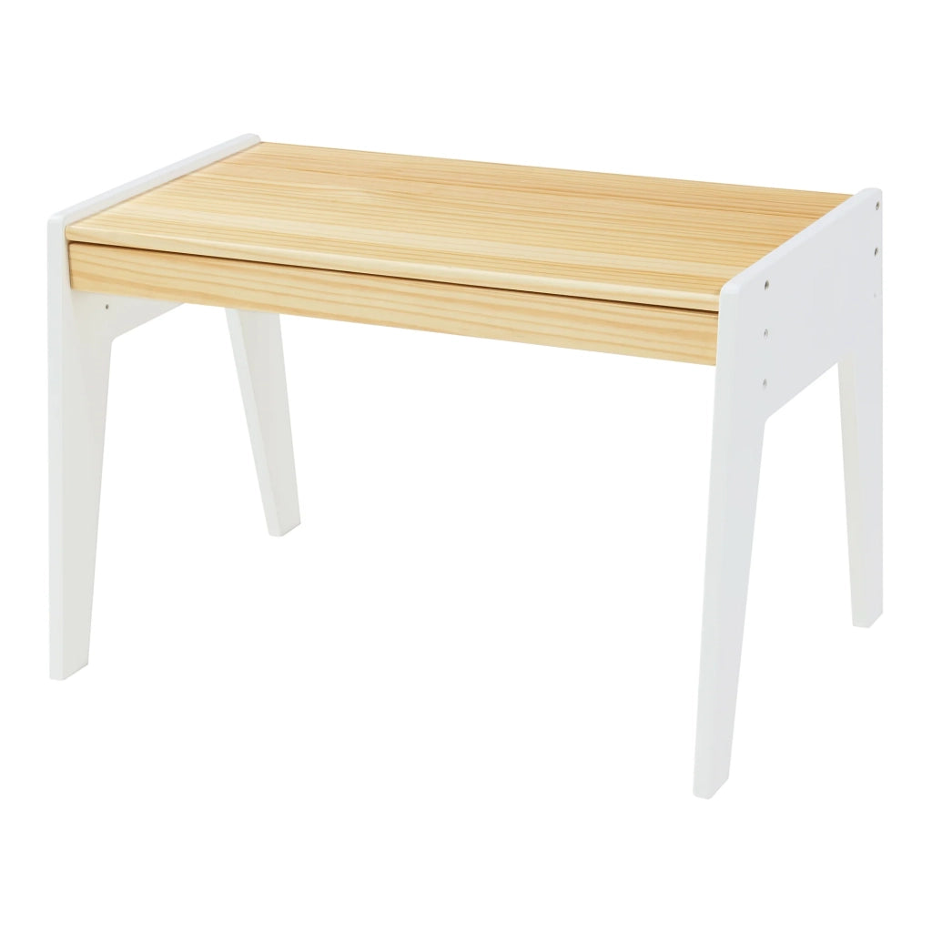 Set scrivania e sedia per bambini Skinnskatteberg bianco naturale 03_0009408