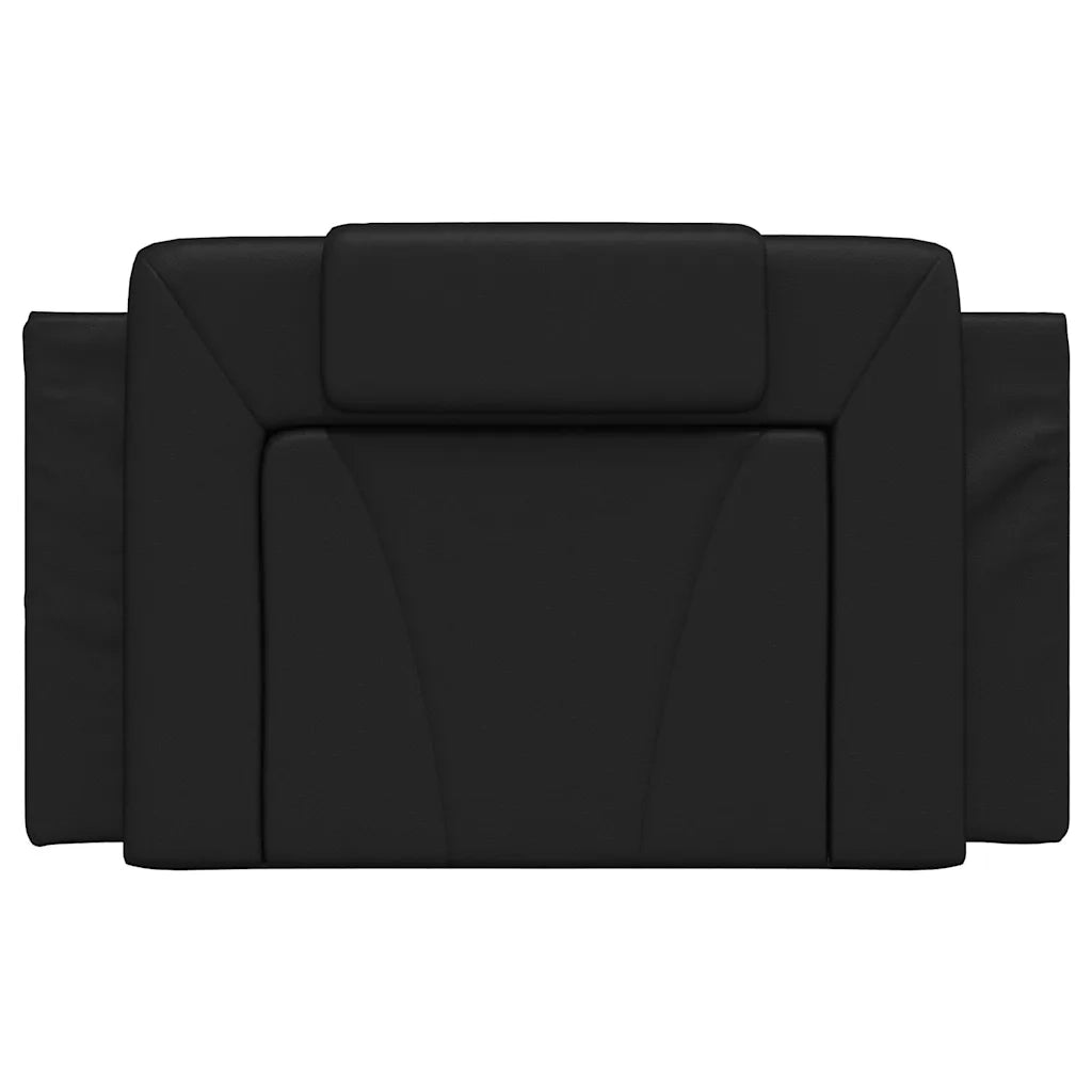 Cuscino Testiera Viana Nero 90 cm in Similpelle CFW5860142
