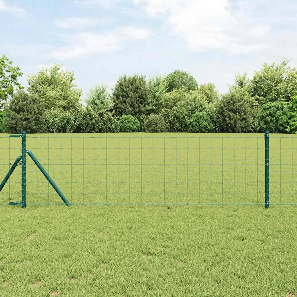 Recinzione Euro Verde 0,6 x 10 m Ferro rivestito in PVC 42004363