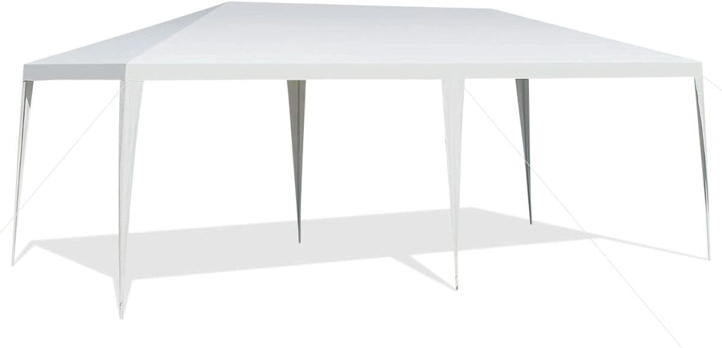 Gazebo da Giardino 3 x 9 m, Tendone per Feste con Struttura in Metallo, Impermeabile e Protezione UV, per Feste, Barbecue, Giardino e Spiaggia (3 x 9 m)