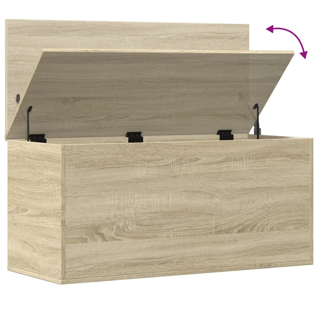Contenitore Rovere Sonoma 100x42x46 cm Legno Multistrato