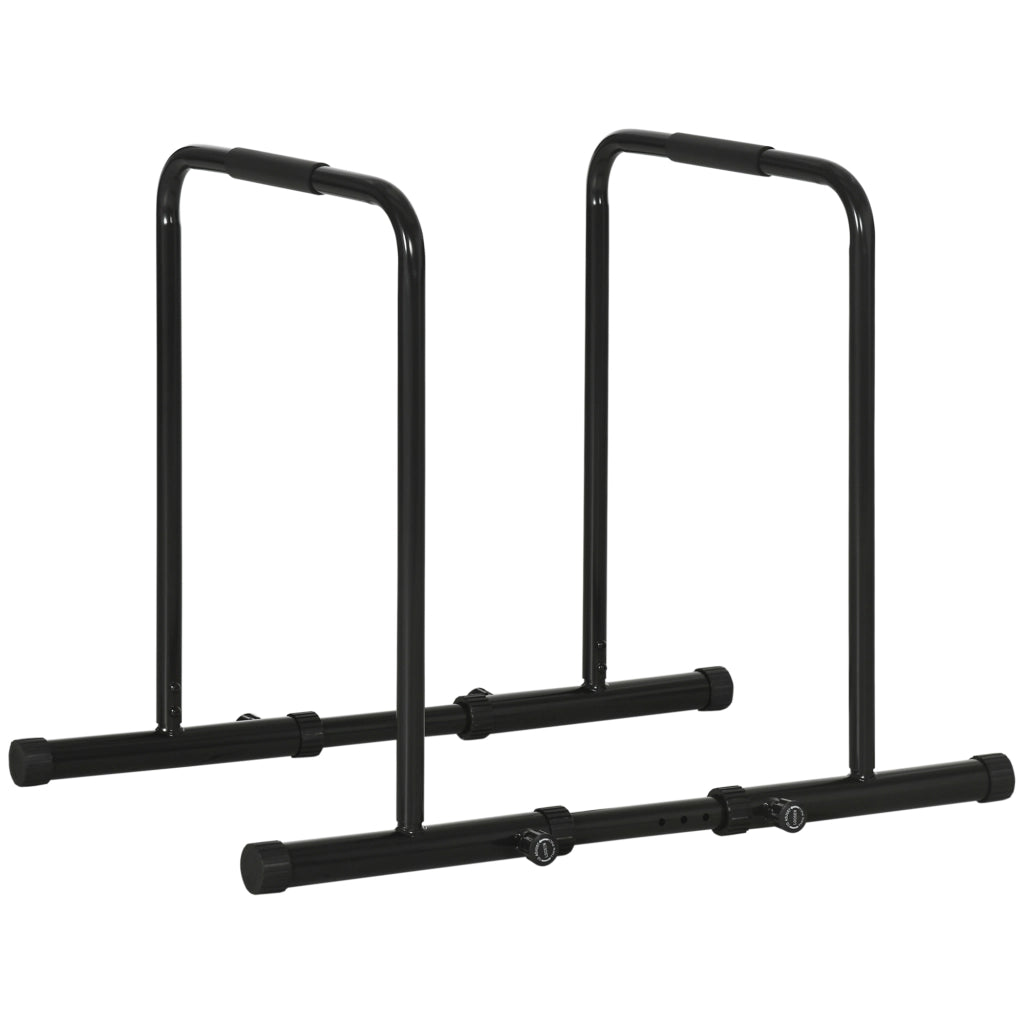Tavolo bar ¨C zephmum ¨C Nero, acciaio, 90-102x65x80-90 cm