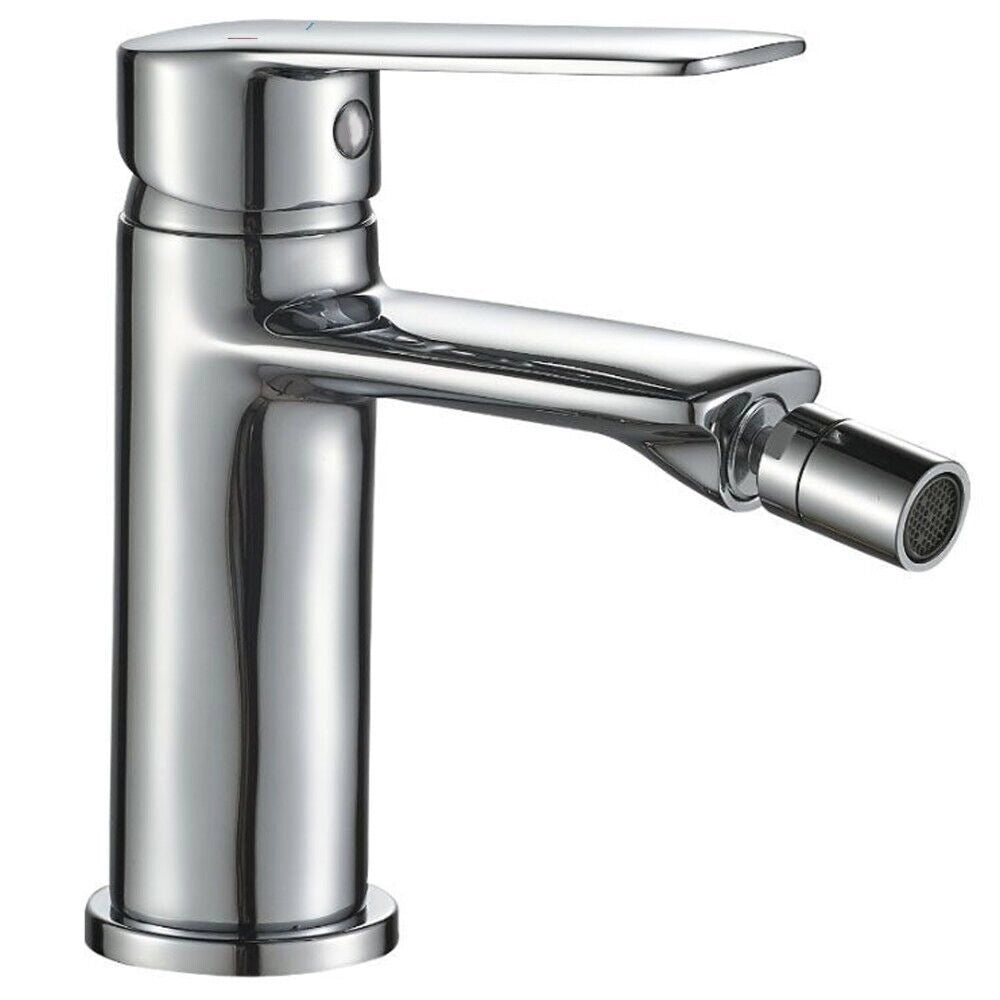 Miscelatore rubinetto per bidet bagno in ottone cromato + piletta SOFI 87103