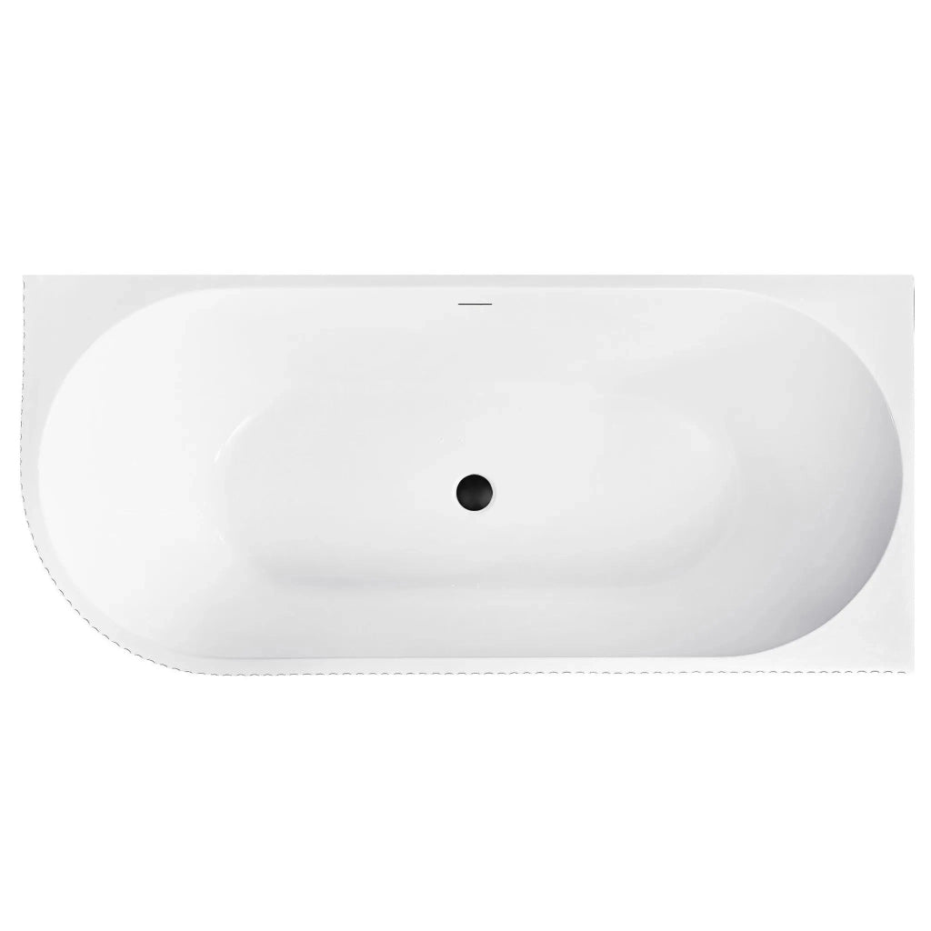 Vasca Bagno Wenus Right 170 Copritappo rame spazzolato