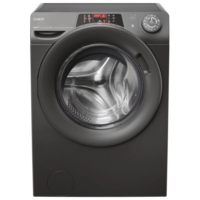 Candy ROW 4966DWRR7-S Lavasciuga 9+6 kg 1400 giri Classe A Motore Inverter vapore Wi-Fi Bluetooth Antracite