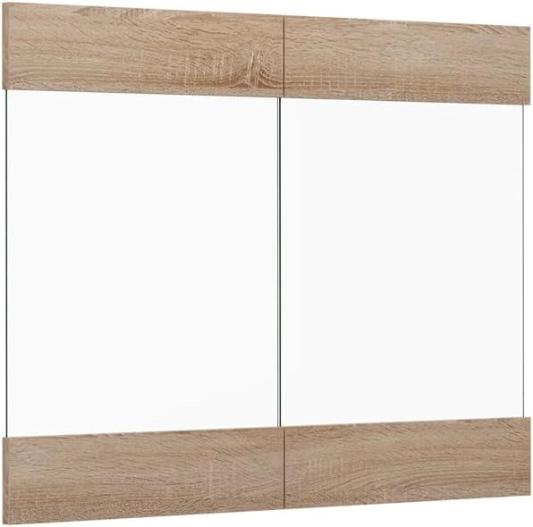 Frontale cucina R-Line, Sonoma, 79.2 x 59 cm frontale del mobile per pensile con vetro