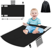Sostegno per le gambe per aeroplano per bambini - Trasportabile e regolabile - 79 x 44 cm