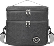 Borsa da picnic opzionabile - 9,6 litri - isolata - ideale per pranzo e picnic