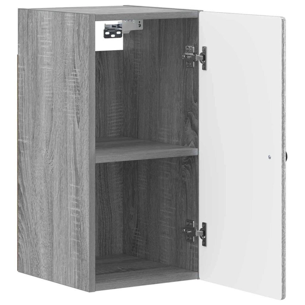 Armadio da bagno a muro BREDA Sonoma grigio 30 x 31 x 59 cm 897471