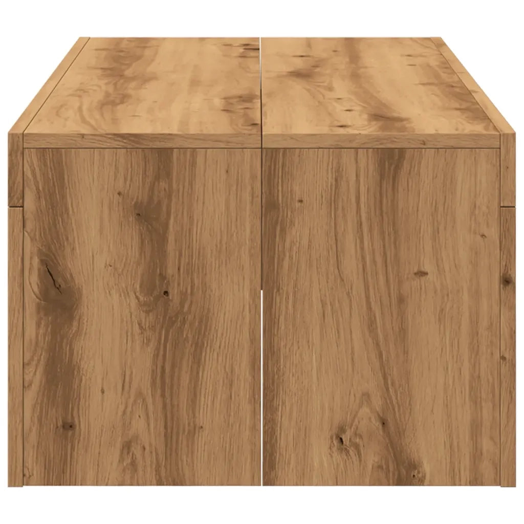 vidaXL Tavolino Salotto Rovere Artigianale 102x50x35 cm in Truciolato