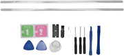 Supporti per Laptop in Gomma - 2 Pezzi - Sostituzione per Laptop Studio 14,4 Pollici - Antiscivolo - Incluso Materiale di Montaggio - Facili da Utilizzare - Supporti per Laptop