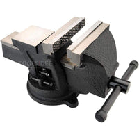 Topex 07a210 morsa da banco gire revole con base a perno, 100 ds