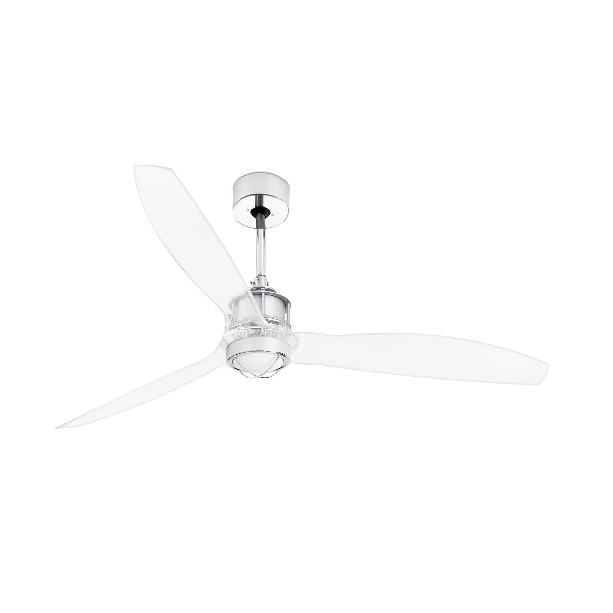 JUST FAN M LED Ventilatore cromo DC