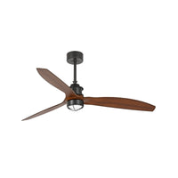 JUST FAN M LED Ventilatore nero/legno DC