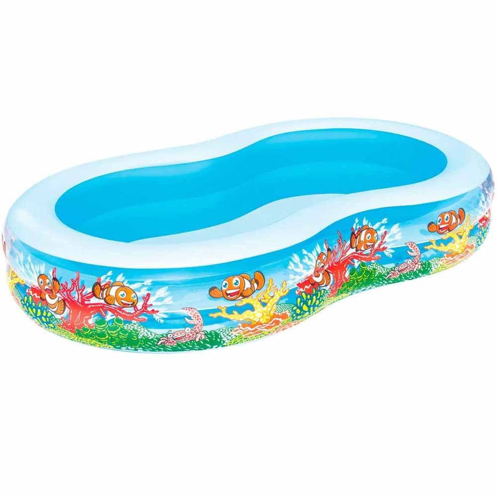 Piscina Gonfiabile Otto Family 262x157x47cm 544LT 2 Anelli Per Esterno Bestway