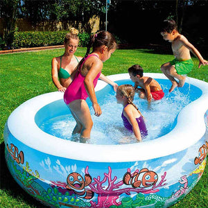 Piscina Gonfiabile Otto Family 262x157x47cm 544LT 2 Anelli Per Esterno Bestway