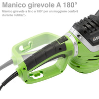 Tagliasiepi Elettrico 710 W Lama 69cm Sega Tagliabordi Decespugliatore Tosasiepi