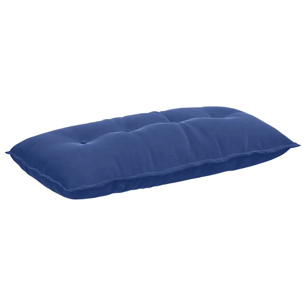 Cuscino per Schiena Blu Polizia 100 x 50 cm Tessuto in Cords 42014772