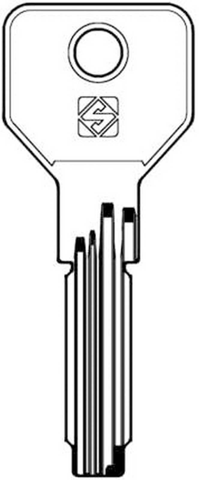 chiavi punzonate silca cs146 olc gr.6/1 cod:ferx.333