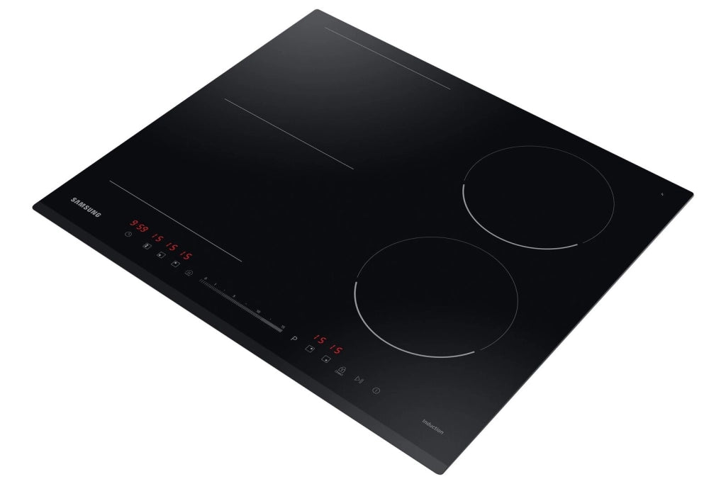 Samsung NZ64R3747BK Piano Cottura a Induzione Area Flex Zone Slide Touch Control Display LED 60 cm Nero