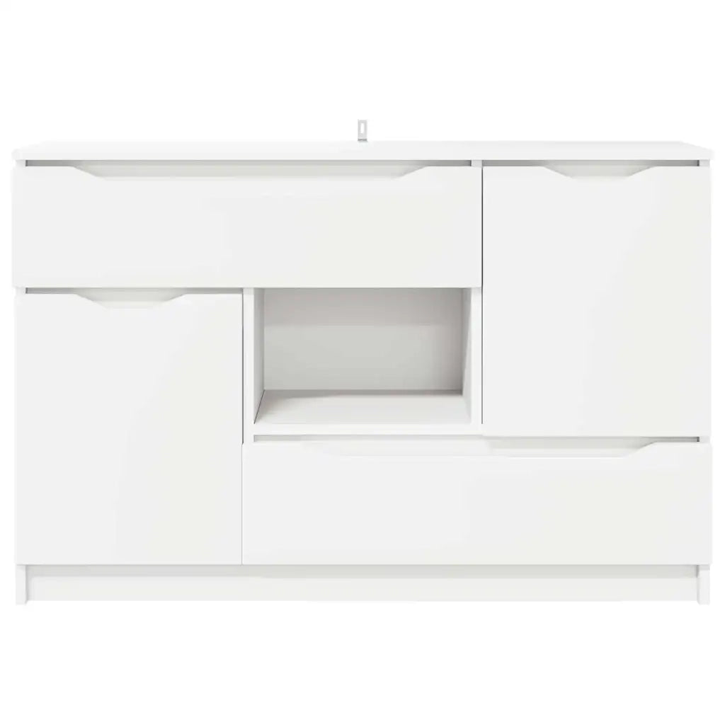Credenza con Cassetto-Buffet-Armadio da cucina Bianco 100 x 30 x 65,6 Legno multistrato