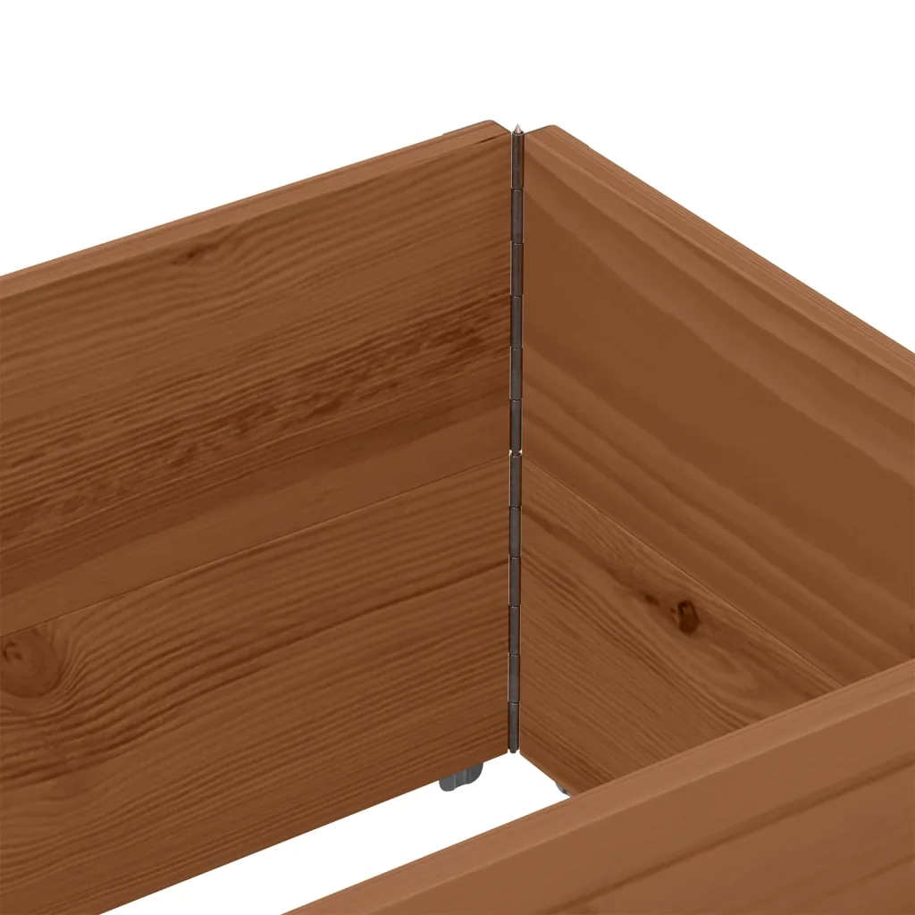 Paretali per Pallet 2 pz Marroni 150x50cm Legno Massello di Pino CFW3843966
