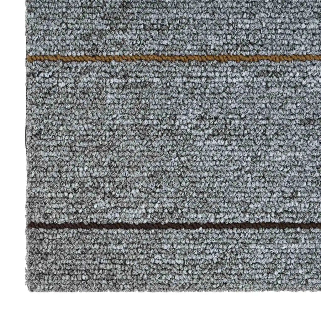 Piastrella per Tappeto Grigio chiaro con strisce 50 x 50 cm CFW6191081